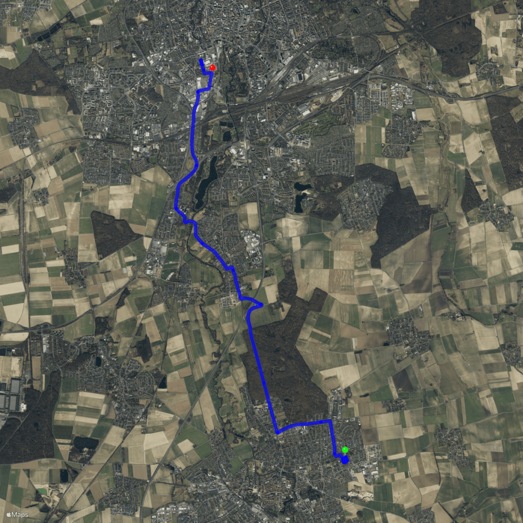 GPS Sul mio Apple iPhone 11 ingrandito 14KM