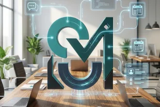 Sistema de automatización de flujos de trabajo mediante IA que conecta CRM, herramientas de comunicación y operaciones empresariales.